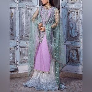 Pakistani shalwar kameez dress.